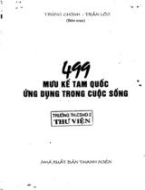 499 Mưu Kế Tam Quốc Ứng dụng trong cuộc sống 